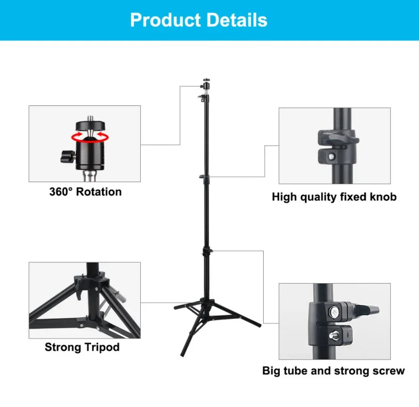 Tripé Extensível - 60cm / 160cm